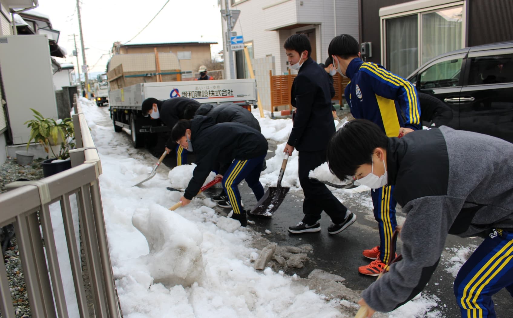 除雪ボランティア